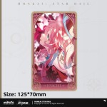 miHoYo HSR Amphoreus' Saga of Heroes Series Shiny Ticket Tinplate Badge Collectible Accessories